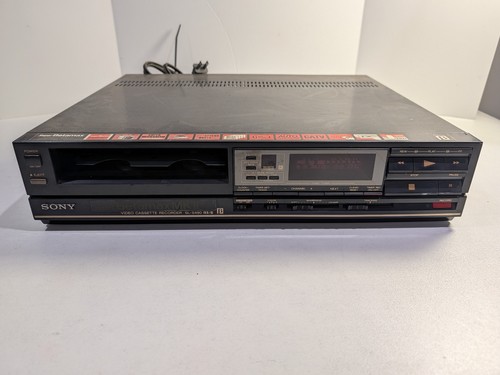 Vintage sony super betamax - vintage,