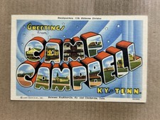 Cartolina camp campbell base - campbell,