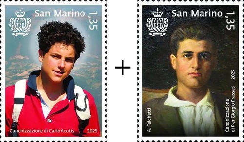 Francobolli san marino 2025 - francobolli,