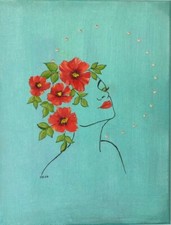 "Papappi rossi"" dipinto ad