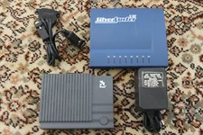 Retrocomputing lotto 2 modem analogici Trust AE9624 e SILVER SURFER v 90 usati f