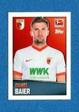 FUSSBALL BUNDESLIGA 2016-2017 Topps Figurina Sticker 14 - BAIER - AUGSBURG
