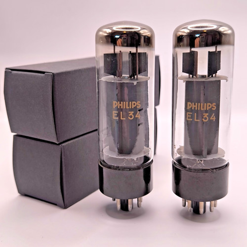 Philips el34 6ca7 coppia - 6ca7,