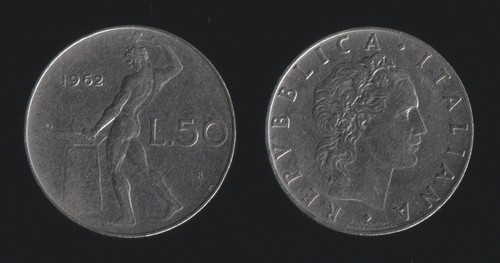 Lire 1962 vulcano italia - 50,