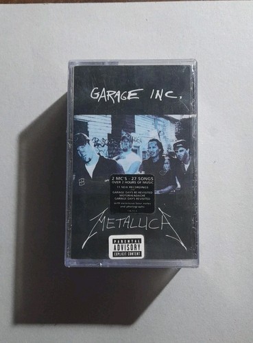 Musicassetta metallica garage - musicassetta,