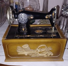 RARA VINTAGE REPLICA MINI SINGER MACCHINA CUCIRE CON SET CUCITO ANNI 60