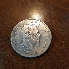 VITTORIO EMANUELE II - 5 Lire