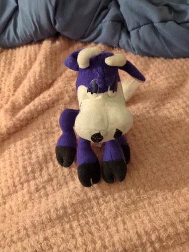 Peluche mucca viola - , asso