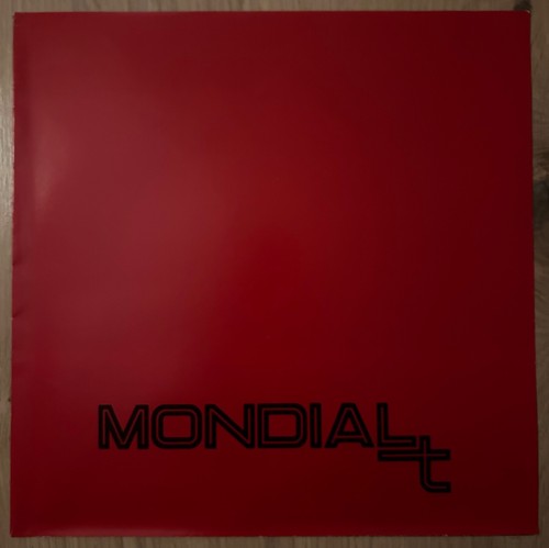 Brochure ferrari mondial - brochure, t