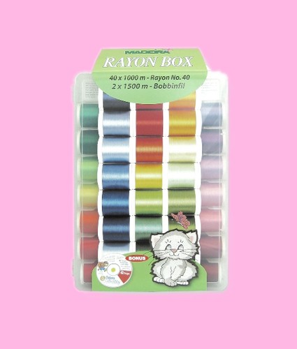 Box filati madeira colori - 40,