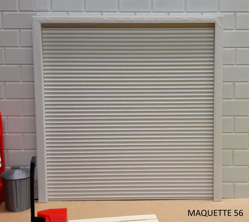 Maquette porte de garage - maquette,