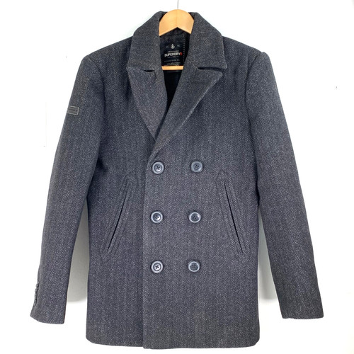 Superdry tweed lana spina - lana, di
