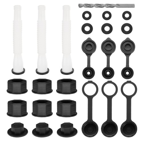 3set ricambio beccuccio bidone - ricambio,