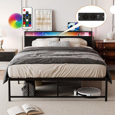 Struttura Letto Moderna LED