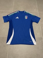 Maglia Adidas Italia Home 2024 Taglia M AEROREADY Originale Senza Numero E Nome
