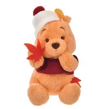 Peluche Disney Japan Winnie the Pooh Momiji Acero Giapponese Nuovo con etichette
