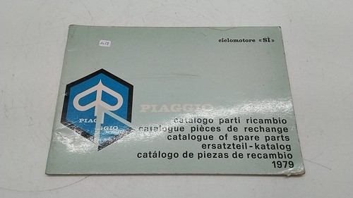 Piaggio 1979 catalogo - piaggio,
