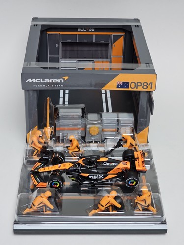 Diorama garage pit lane 43 - diorama,