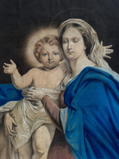 Antico dipinto ad olio