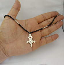 Collana Tuareg perle metallo