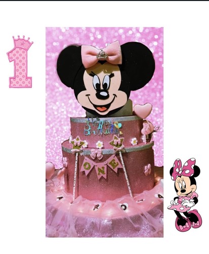 Torta scenografica minnie - torta,