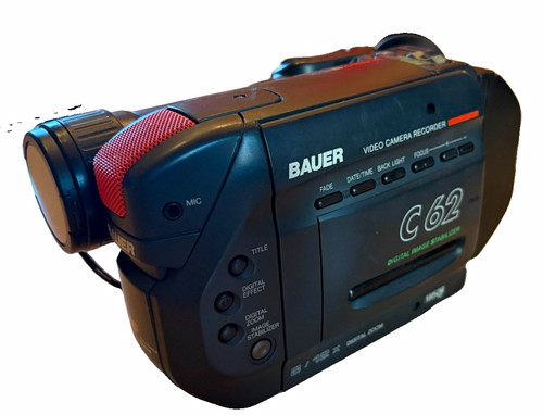 Videocamera bauer vhs - bauer, c