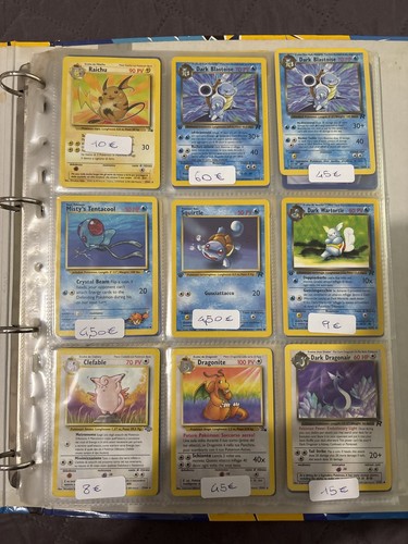 Lotto carte pokemon vintage - lotto,