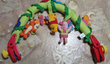 Giostrina da passeggino per neonato - Winny the Pooh ed altri personaggi