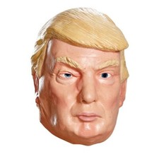 Donald Trump Deluxe Maschera Accessorio Costume Adulto Lattice