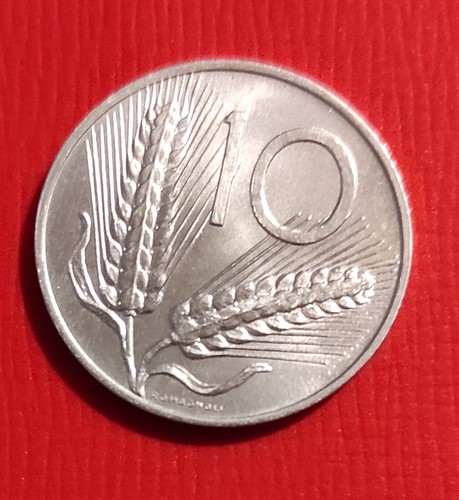 Moneta lire del - 10, 1972
