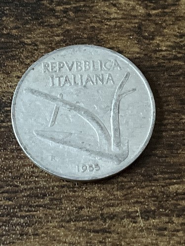 Moneta lire italia 1955 - lire,