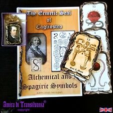 antique book alchemy cabalistic magic occult grimoire manuscript cagliostro GIFT