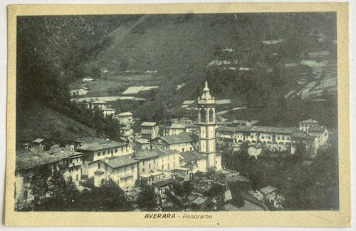 Cartolina bergamo averara - ,