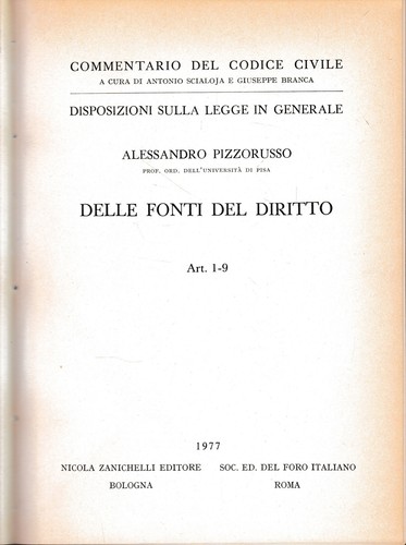 Commentario del codice civile - codice,