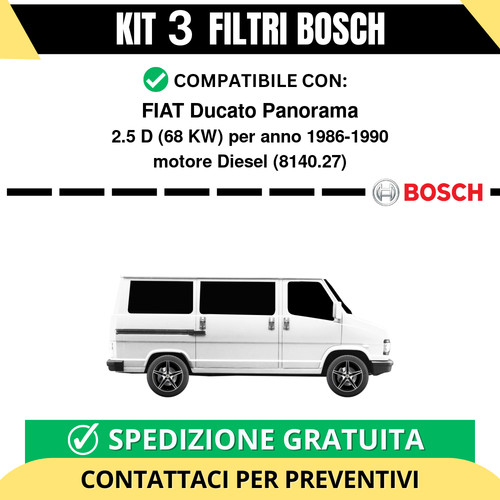 Kit bosch filtri - filtri, tagliando