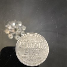 PILLOLE PINK GETTONE DI NECESSITA' REGNO D'ITALIA VITTORIO EMANUELE III