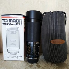 Tamron SP 70-210/3,5 con scatola borsa morbida tappi e paraluce originali