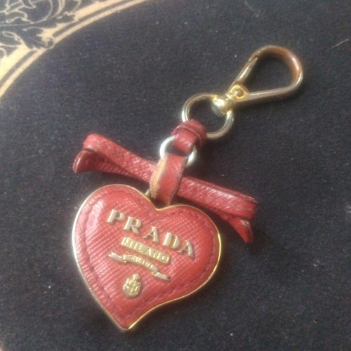 Prada nastro cuore portachiavi - nastro,