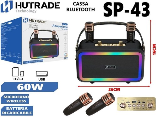 Cassa amplificata 43 - amplificata, 60w