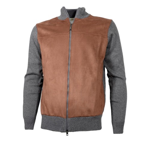 Cashmere company cardigan zip - company,