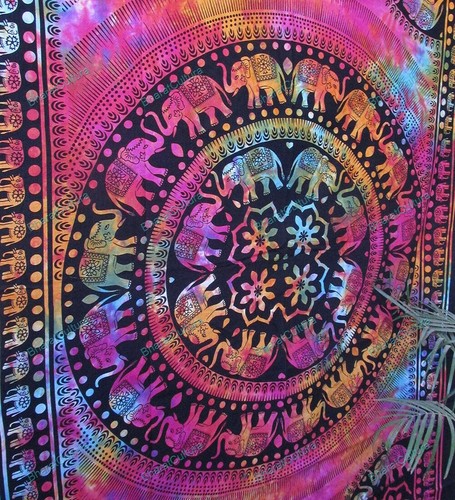 Arazzo artistico hippie