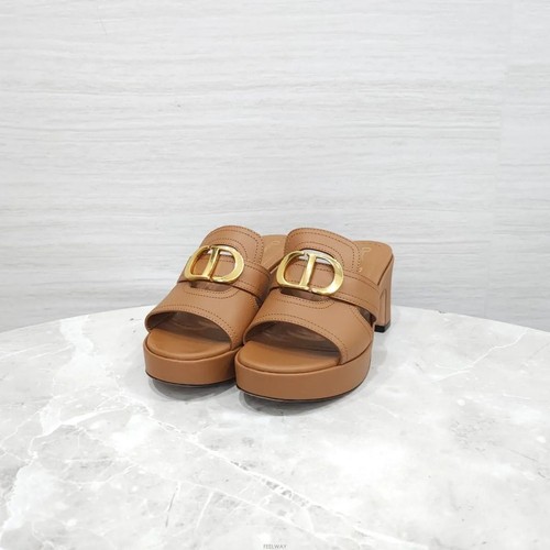 Dior ciabatta platform con - platform,