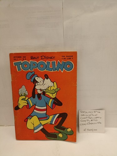 Topolino set 1949 - topolino,