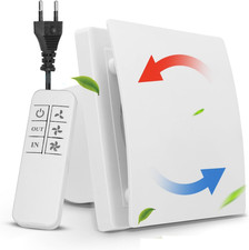 Aspiratore Da Bagno 100Mm, 130 M³/H Ventilatore Da Bagno E Toilette Silenzioso C