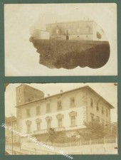 Toscana. COLLE VAL D'ELSA, Siena. 2 cartoline fotografiche