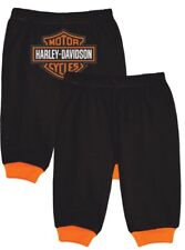Harley-Davidson Pant - Pantalone bambino, nero/arancione, molte taglie