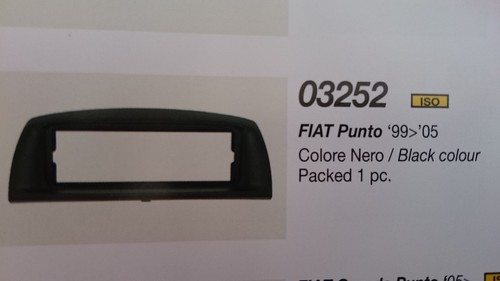 Phonocar 252 fiat punto dal - fiat,