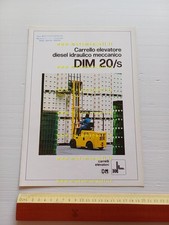 OM Carrello Elevatore Diesel