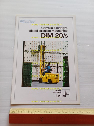 Carrello elevatore diesel - om,
