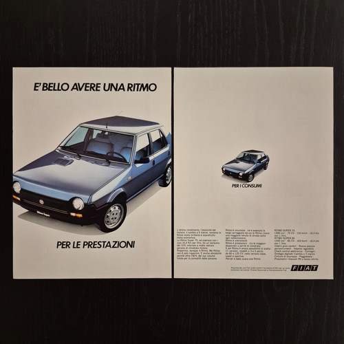 1982 fiat ritmo - 1982,